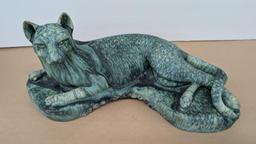 Daniel Slack Stoneware and Microcrystalline Glaze Bobcat