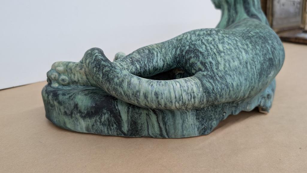 Daniel Slack Stoneware and Microcrystalline Glaze Bobcat