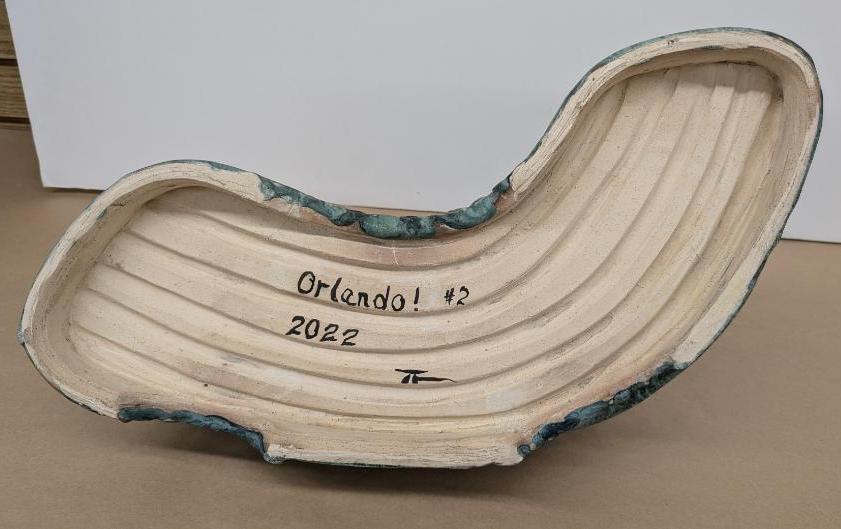 Daniel Slack Stoneware and Microcrystalline Glaze Bobcat