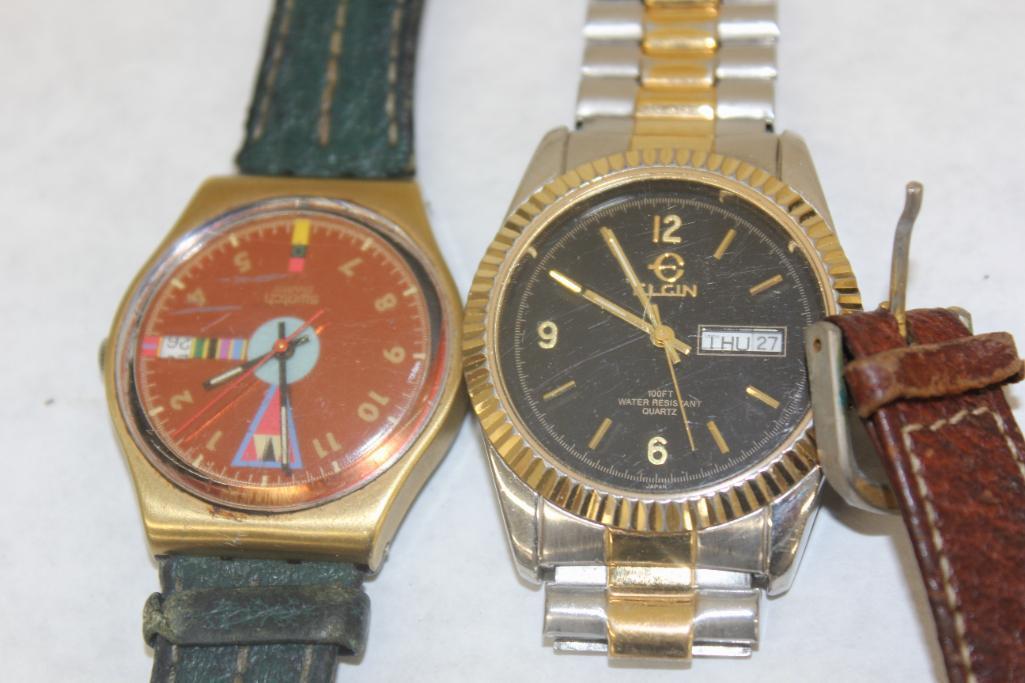 Approximately 37 Watches of Many Styles