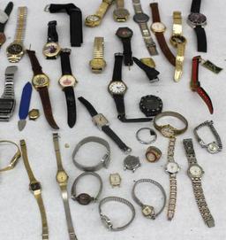 Approximately 37 Watches of Many Styles