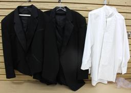 Lord West Tuxedo Jackets and Two Shirts