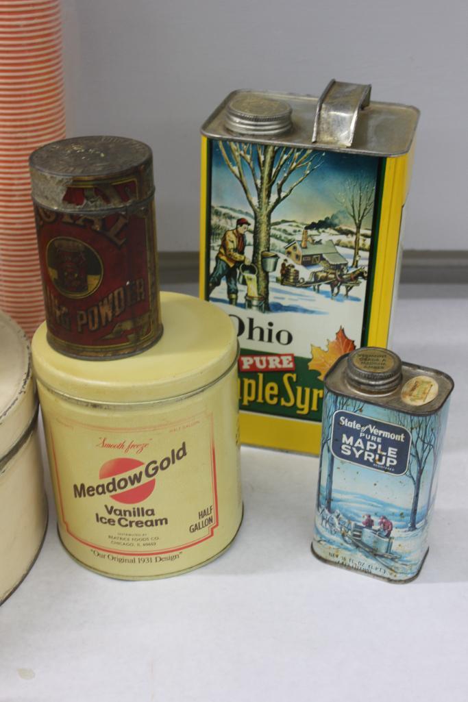 Mixed Tins, Products, and More