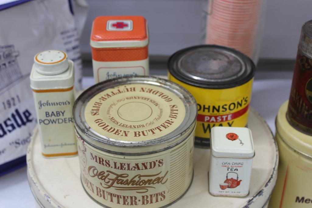 Mixed Tins, Products, and More