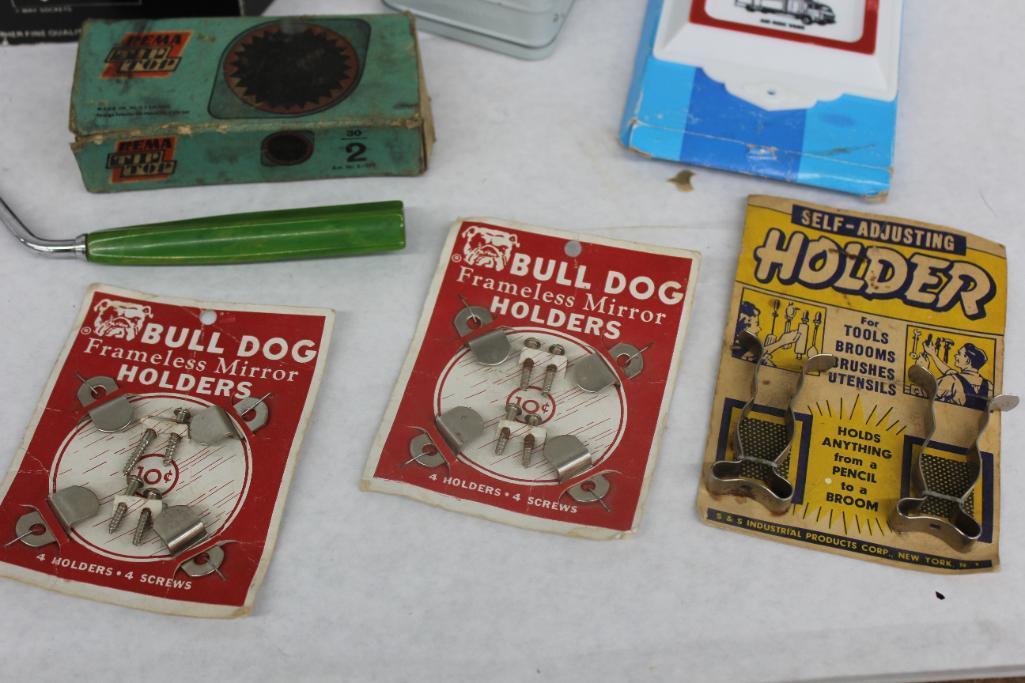 Brownie Hawkeye Camera and Mixed Vintage Products in Packaging