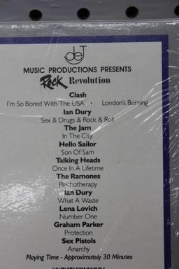 New VHS Tape "Heavy Metal" and "Rock Revolution"