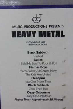 New VHS Tape "Heavy Metal" and "Rock Revolution"