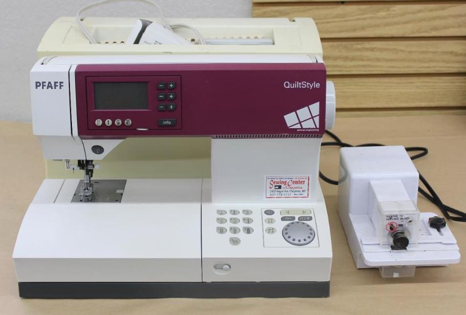 Pfaff Electronic Sewing Machine and Cutter