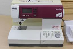 Pfaff Electronic Sewing Machine and Cutter