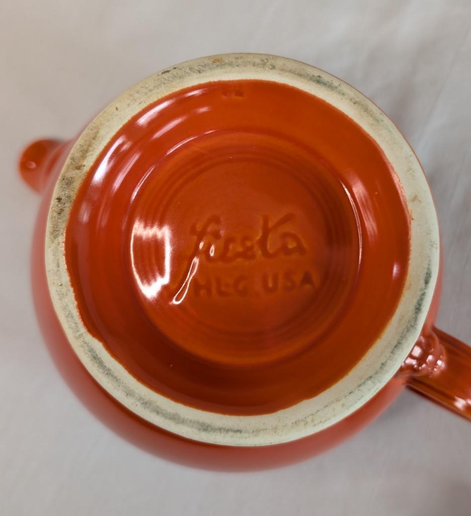 Original Red/Orange Fiestaware Set