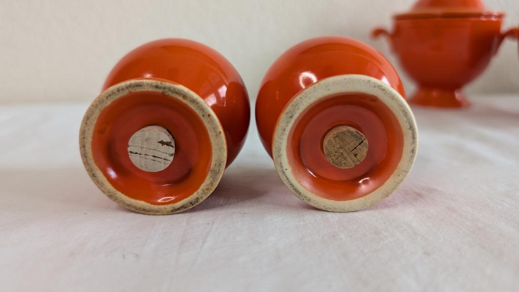 Original Red/Orange Fiestaware Set