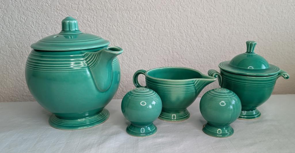 Original Green Fiestaware Set