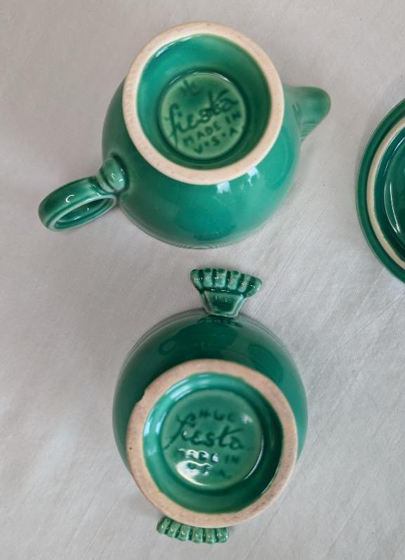 Original Green Fiestaware Set