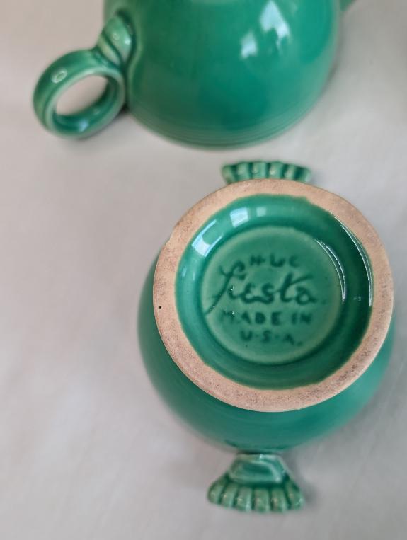 Original Green Fiestaware Set