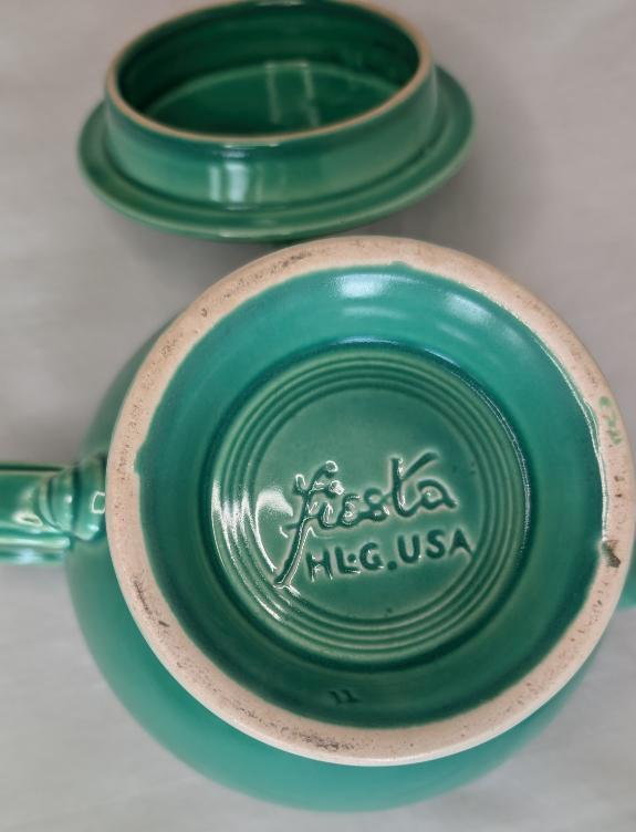 Original Green Fiestaware Set