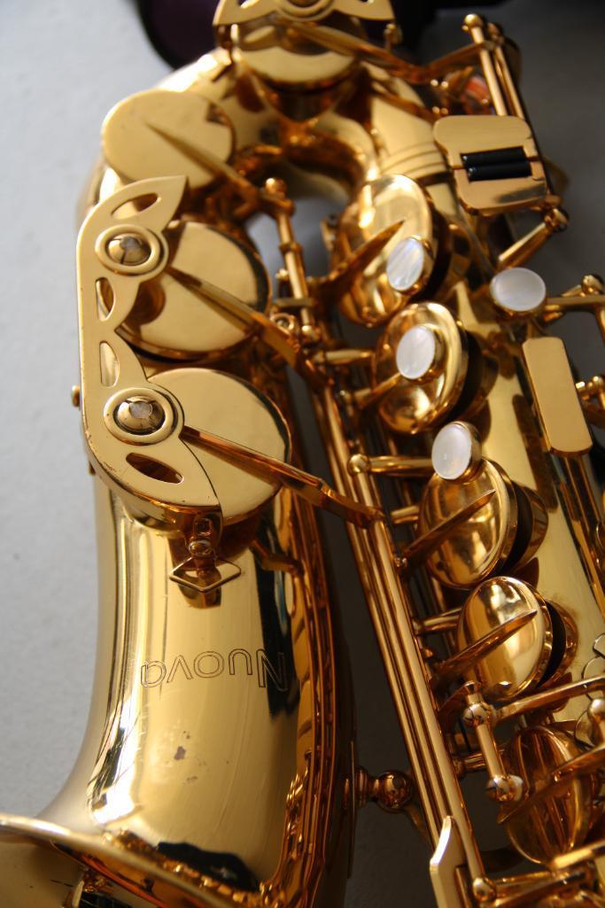 Excellent Nuova Model NAS-3 Alto Saxophone in Zip Case