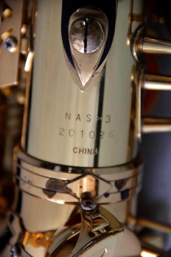 Excellent Nuova Model NAS-3 Alto Saxophone in Zip Case