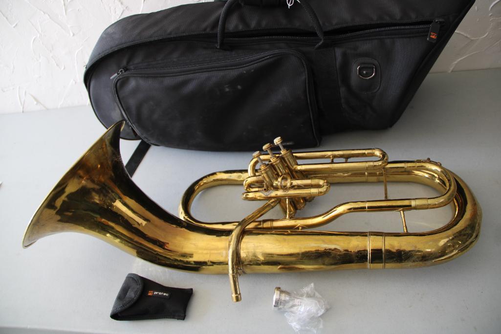 Pan American Baritone Horn in Zip Case