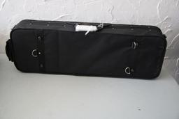 New Velvet-Lined 4/4 Violin Case with Hygrometer