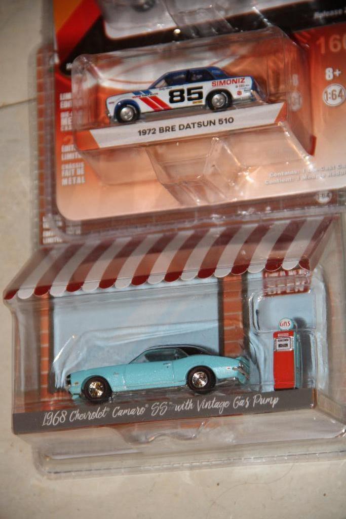 21 Green Light Die-Cast Cars New in Packaging