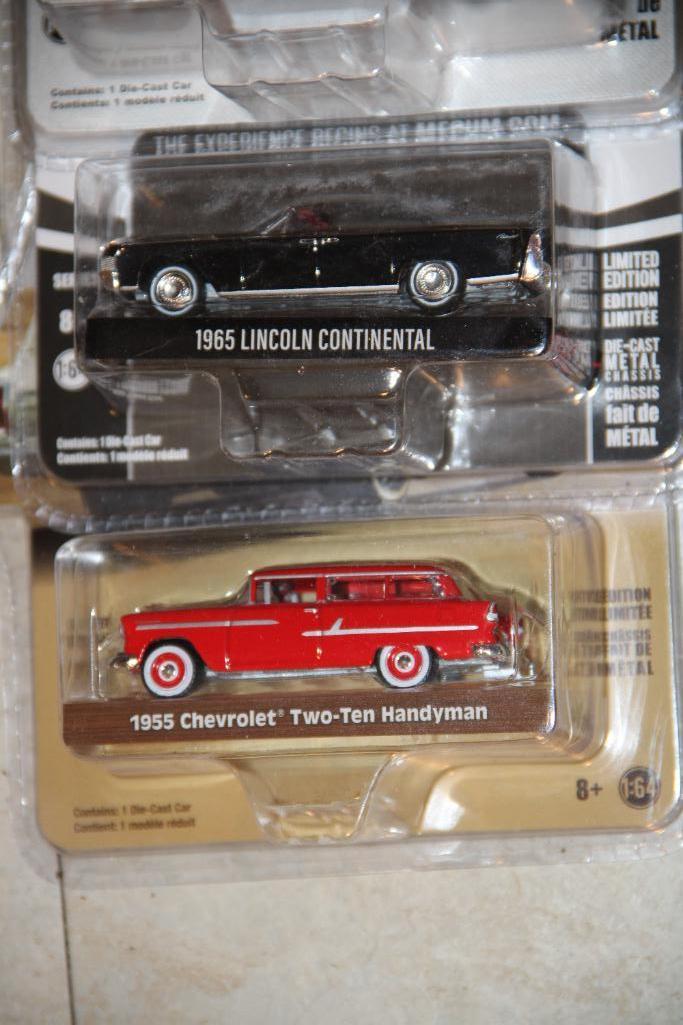 21 Green Light Die-Cast Cars New in Packaging