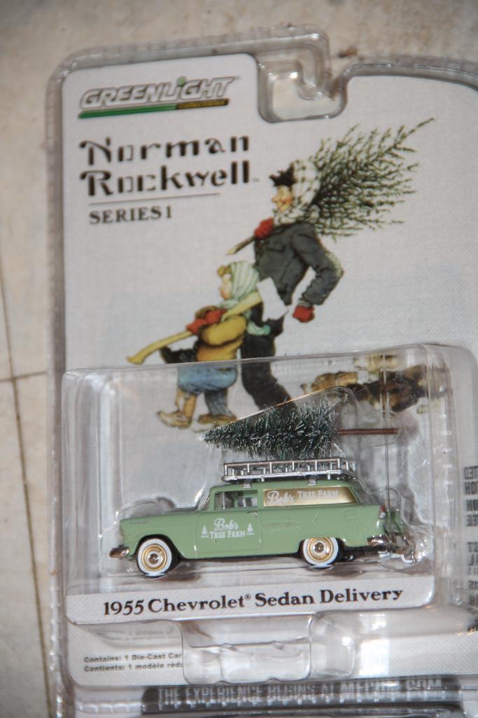 21 Green Light Die-Cast Cars New in Packaging