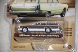 21 Green Light Die-Cast Cars New in Packaging