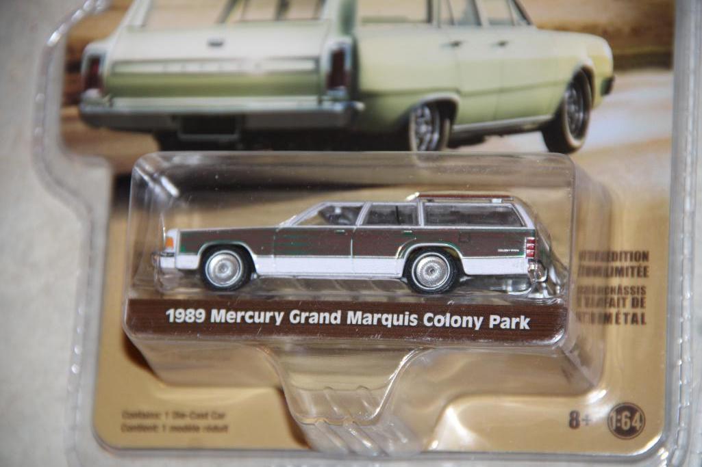 21 Green Light Die-Cast Cars New in Packaging