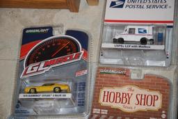 21 Green Light Die-Cast Cars New in Packaging
