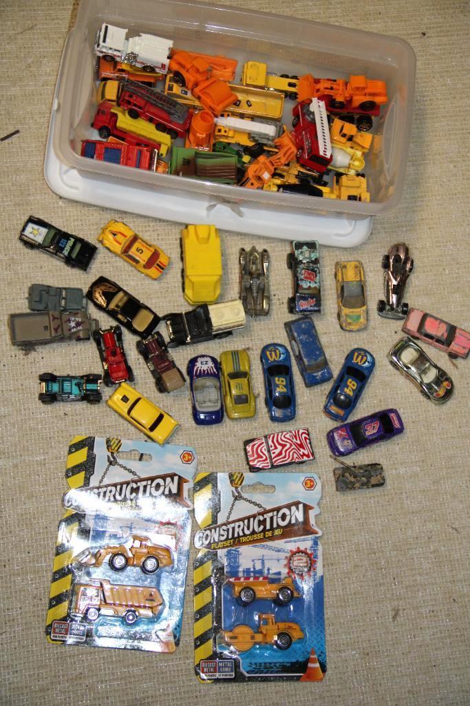Mixed Small Die Cast Toy Cars and More