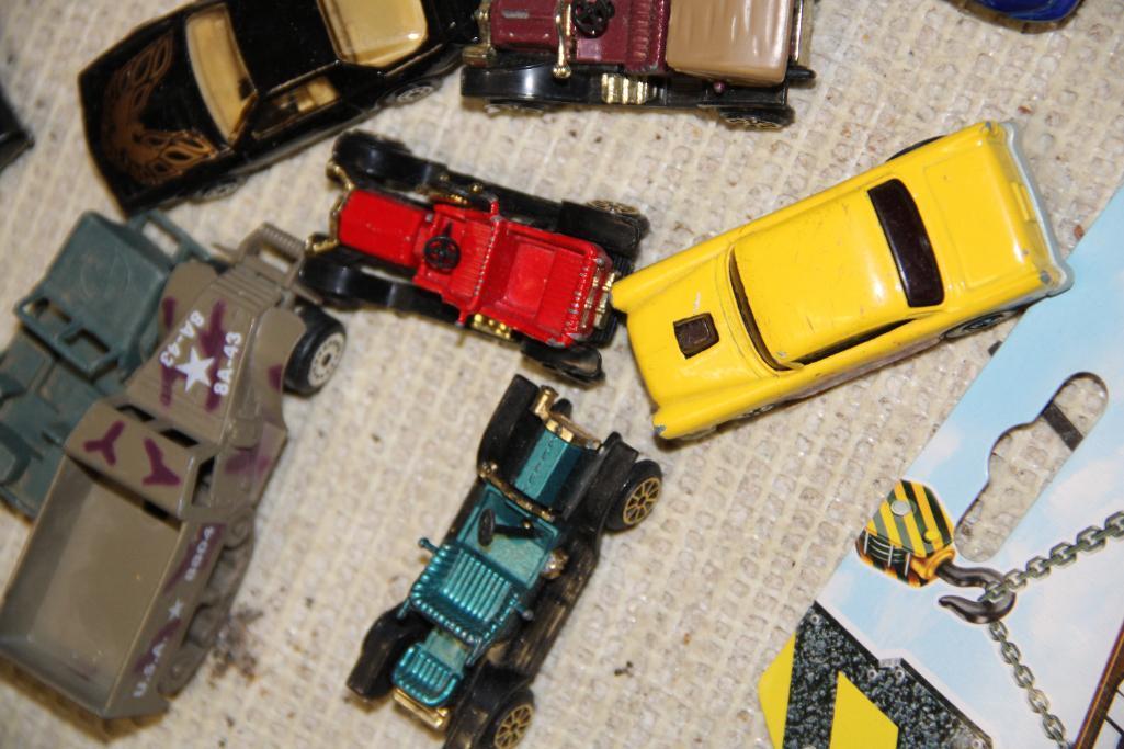 Mixed Small Die Cast Toy Cars and More