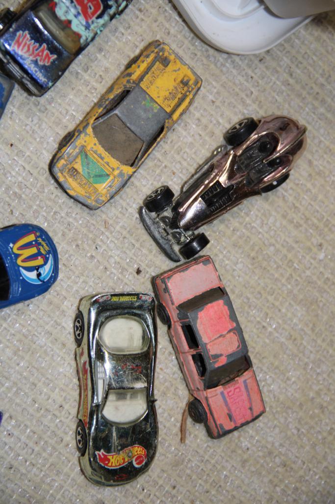 Mixed Small Die Cast Toy Cars and More