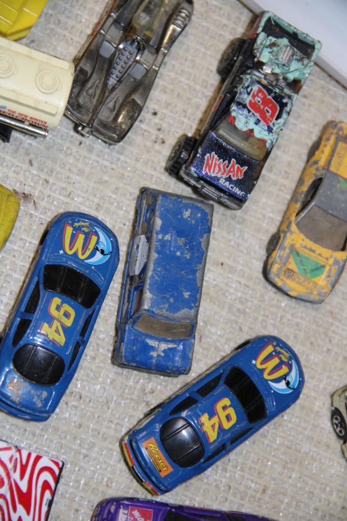 Mixed Small Die Cast Toy Cars and More