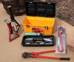 Bolt Cutters, Hand Tools, Jack Stands, and More
