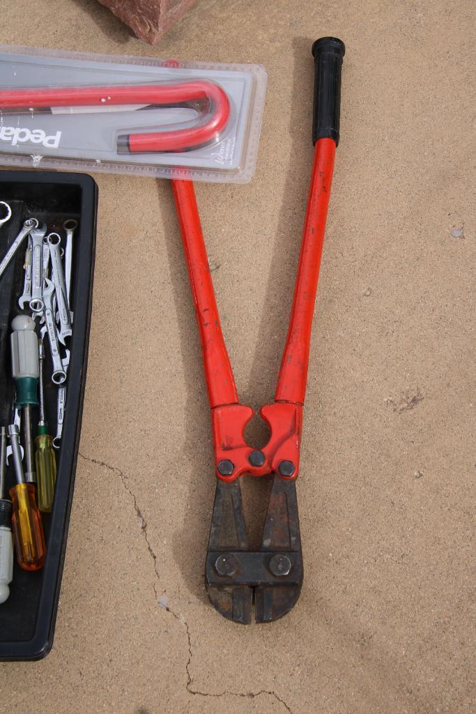 Bolt Cutters, Hand Tools, Jack Stands, and More