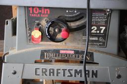 Craftsman Limited Edition 10" Table Saw