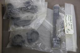 Box of Mixed Scope Rings, Mounts, and End Caps