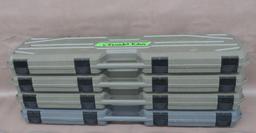 Four Foam lined Firearms Hard Cases