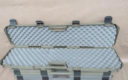 Four Foam lined Firearms Hard Cases