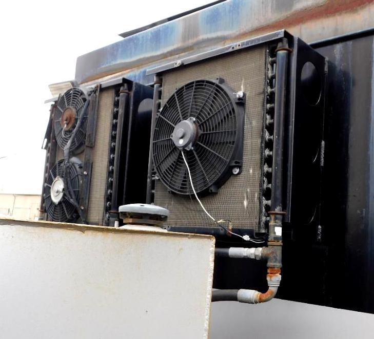 Wade Services Trailer with Frac Heater Units