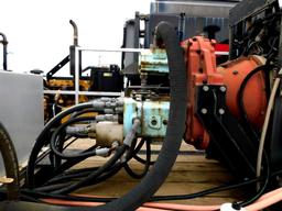 Wade Services Trailer with Frac Heater Units