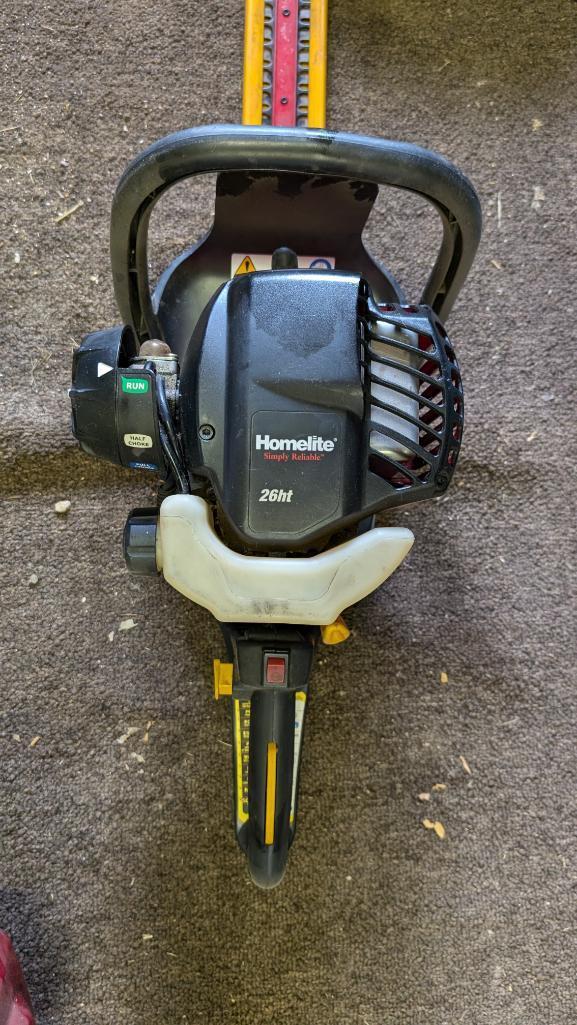 Poulan Pro Link Weed Eater, Craftsman Blower, and Hedge Trimmer