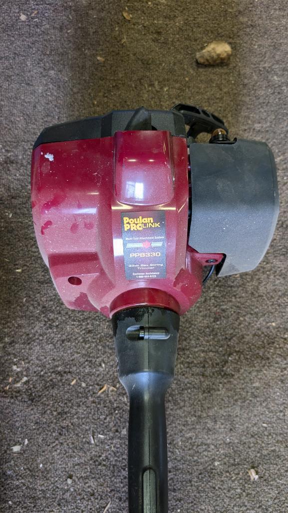 Poulan Pro Link Weed Eater, Craftsman Blower, and Hedge Trimmer