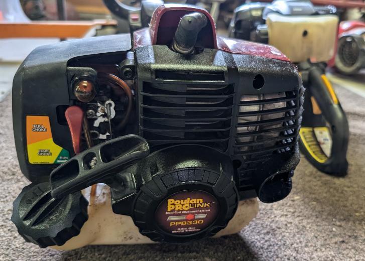 Poulan Pro Link Weed Eater, Craftsman Blower, and Hedge Trimmer