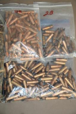 Near 25 Lbs. 308 Caliber Bullets for Reloading