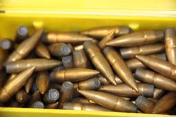 Box of 30 Caliber Bullets for Reloading