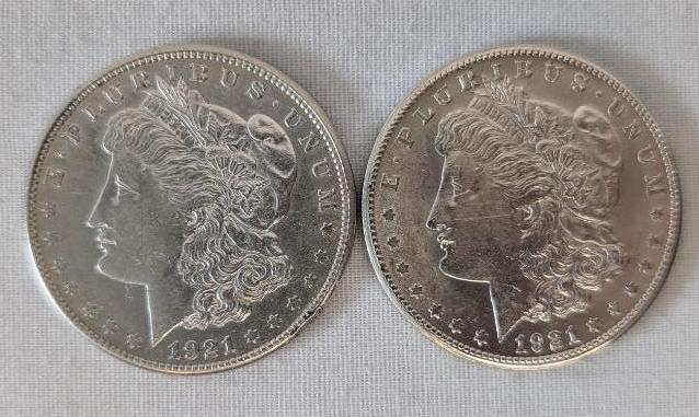 1921-S Morgan Dollar Coins