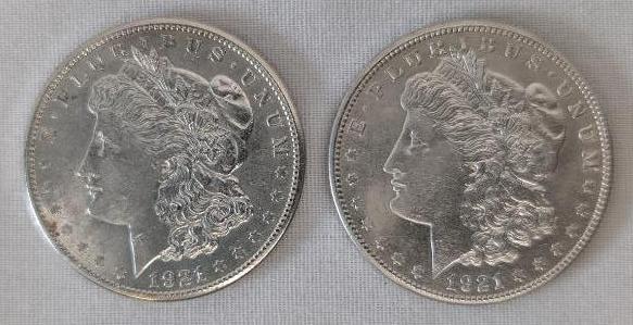 1921-S Morgan Dollar Coins