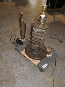Repurposed Automotive Component Lamps!