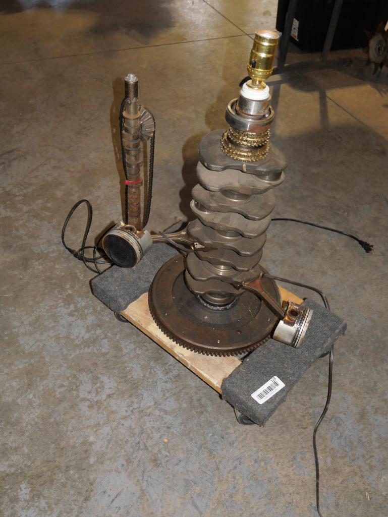 Repurposed Automotive Component Lamps!